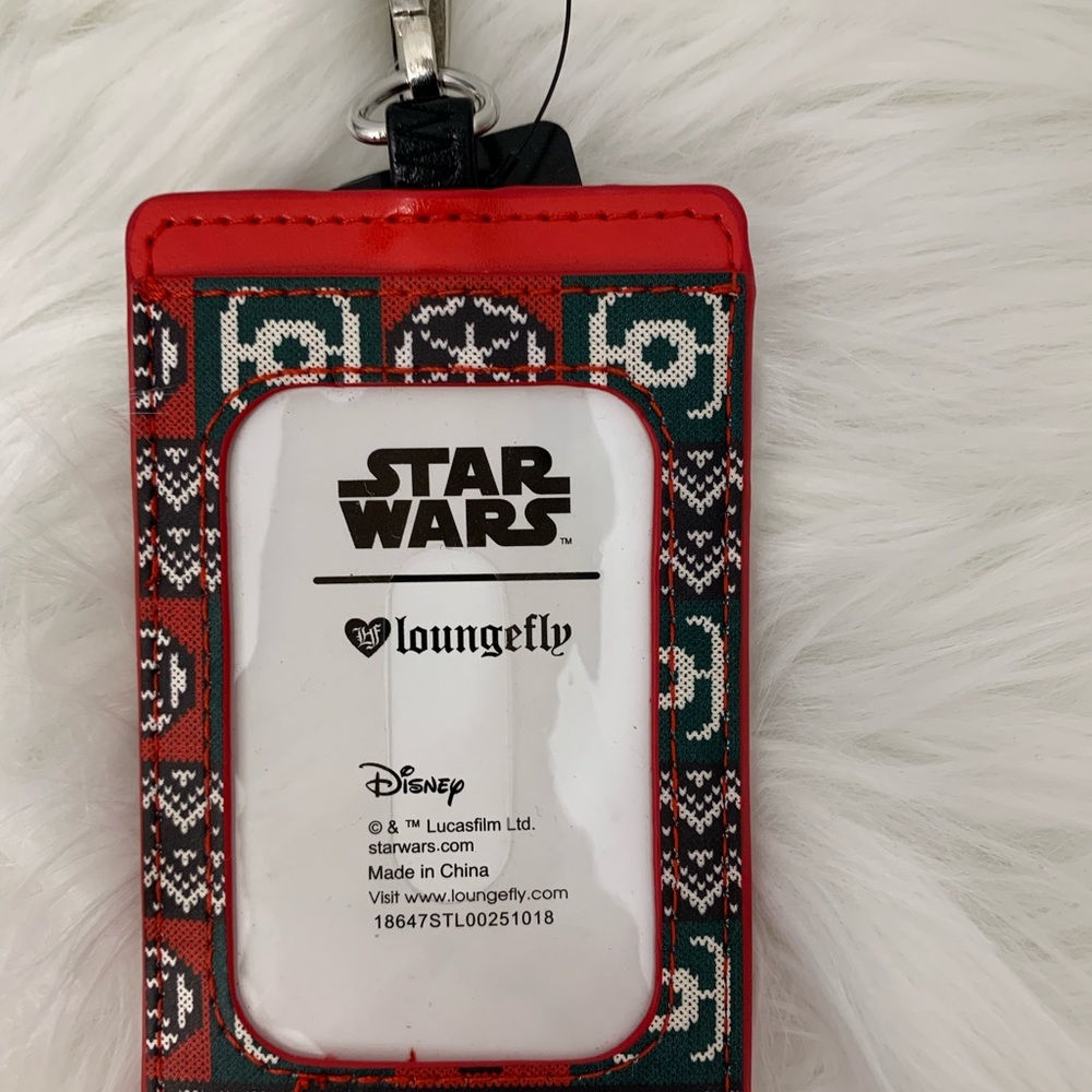 Disney Loungefly Star Wars Lanyard card holder
